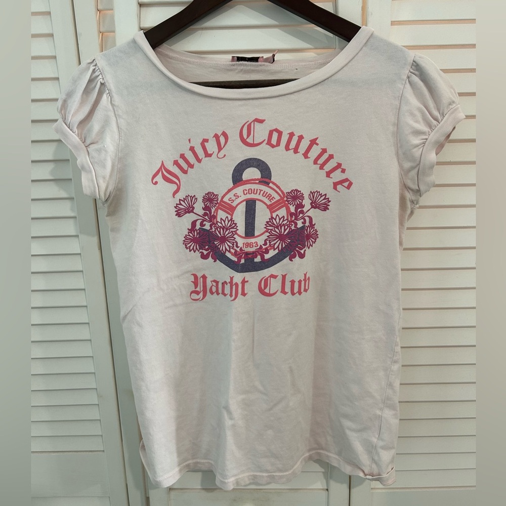 vintage y2k juicy couture baby tee